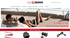 Desktop Screenshot of clubbaron.com.ar